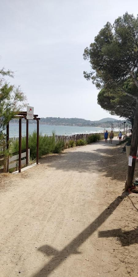 "Ti Sable" Agreable Studio Climatise, Jolie Vue Mer, Piscine A Cavalaire Sur Mer Golfe De St-Tropez Ngoại thất bức ảnh