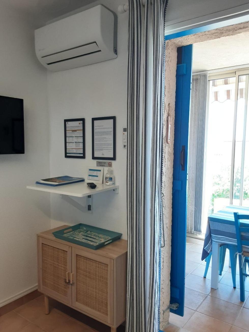 "Ti Sable" Agreable Studio Climatise, Jolie Vue Mer, Piscine A Cavalaire Sur Mer Golfe De St-Tropez Ngoại thất bức ảnh